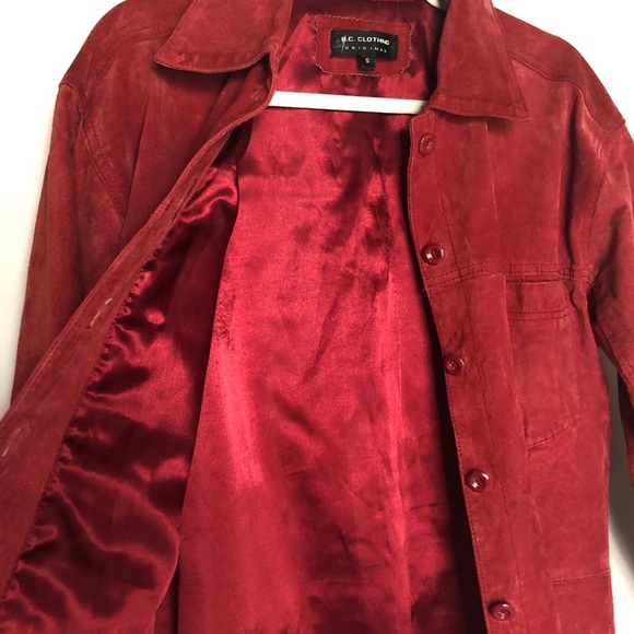 90s SUEDE LEATHER SHACKET - Picture 8 of 15